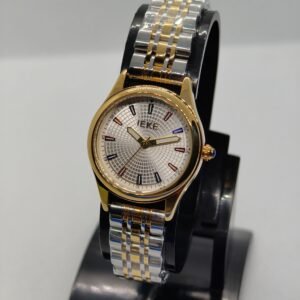 IEKE 88130 DORÉ ET ARGENTÉ FOND BLANC